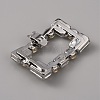 Alloy Rhinestone Shoe Decoration AJEW-WH0248-222-2