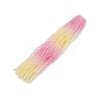 Gradient Color Baking Paint Glass Bead Strands DGLA-A039-T4mm-A01-1