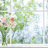 Waterproof PVC Colored Laser Stained Window Film Static Stickers DIY-WH0314-101-7