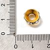 Brass Rhinestone Spacer Beads KK-M313-44C-12-2