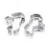 304 Stainless Steel Puppy Cookie Cutters DIY-E012-11-2