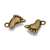 Tibetan Style Alloy Charms PALLOY-WH0088-19AB-2