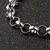 Tarnish Resistant 304 Stainless Steel Rolo Chain Bracelets LS-BJEW-H477-04-2