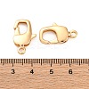 Brass Lobster Claw Clasps KK-H513-01B-G-3