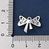 Brass Micro Pave Clear Cubic Zirconia Charms KK-G491-20C-S-3