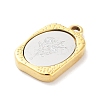 304 Stainless Steel Pendants STAS-F303-B11-2