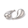 Non-Tarnish 304 Stainless Steel Pendants STAS-C073-07P-3
