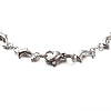 Tarnish Resistant 304 Stainless Steel Dolphin Link Bracelets BJEW-O076-03P-2