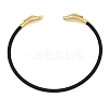 Braided Steel Wire Bangles Making KK-CBA6056-02G-2