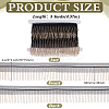5 Yards Polyester Fringe Lace Trim DIY-FG0006-98A-2