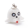 Handmade Lampwork Pendant Decorations LAMP-K034-C01-1