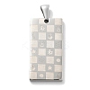 Christmas 304 Stainless Steel Pendants STAS-Z098-39P-1