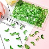 200Pcs Spray Painted Transparent Glass Beads GLAA-FS0002-54B-7