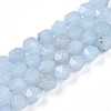 Dyed Natural White Jade Beads Strands G-T139-8mm-46H-2