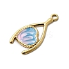 304 Stainless Steel Enamel Pendants STAS-I355-10G-01-2