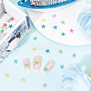 60Pcs 6 Colors Starfish Iron Alloy Cabochon MRMJ-WH20004-09A-4
