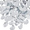 Acrylic Rhinestone Flat Back Cabochons GACR-FG0001-01-1