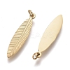 Ion Plating(IP) 304 Stainless Steel Pendants X-STAS-I164-044G-3