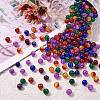 300Pcs 6 Colors Spray Painted Crackle Glass Beads CCG-SZ0001-11E-5