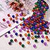 300Pcs 6 Colors Spray Painted Crackle Glass Beads CCG-SZ0001-11E-5