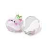Opaque Ten kinds of Resin Vegetable Cabochons LS-CRES-R459-01A-2