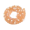 Transparent Glass Beads Strands EGLA-A044-T6mm-MB23-3