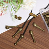 DIY Iron Bolo Tie Making Finding Kit FIND-CA0008-98-3