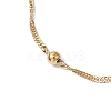 304 Stainless Steel Satellite Chains Bracelets BJEW-JB11505-3