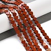 Natural Red Jasper Beads Strands G-M403-A09-02-2