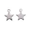 201 Stainless Steel Charms STAS-F039-04A-P-2