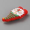 Gnome Food Grade Eco-Friendly Silicone Focal Beads SIL-WH0012-042G-2