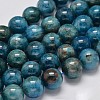 Natural Apatite Round Bead Strands G-M304-14-10mm-1