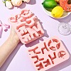 2PCS Chair & Desk Furniture Shape Silicone Molds ST-CJ0007-47-4