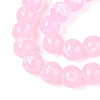 Baking Paint Glass Beads Strands DGLA-N015-10mm-02-3
