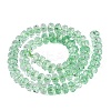 Crackle Transparent Glass Beads Strands GLAA-N068-03A-05-2
