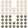 52Pcs 2 Colors Alloy Enamel Pendants ENAM-CJ0006-89-1