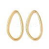 304 Stainless Steel Teardrop Linking Rings STAS-L300-010C-G-1