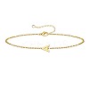 Simple Style Alloy Letter Link Bracelets WG5F19A-01-3