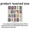 Translucent PVC Self Adhesive Wall Stickers STIC-WH0021-016-2