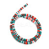 Handmade Polymer Clay Bead Strands CLAY-N011-52-3