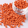 Baking Paint Glass Seed Beads SEED-US0003-3mm-K4-1