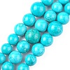 Natural Magnesite Graduated Beads Strands G-F604-01-2