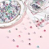 500Pcs 10 Colors Transparent Colours Glass Seed Beads GLAA-YW0005-85-4