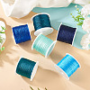 6 Rolls 6 Colors 6-Ply Polyester Metallic Thread OCOR-TA0003-11E-7
