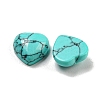 Dyed Synthetic Turquoise Cabochons G-H309-01-10-2