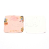 Paper Jewelry Display Cards LS-CDIS-WH0017-04-1