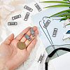 12Pcs Alloy Glass Rhinestone Shoelace Buckle FIND-HS0002-48B-3