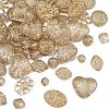 70Pcs 7 Styles Plating Acrylic Beads PACR-YW0001-60-1