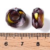 Two Tone Glass European Beads LS-GDA009-4-3