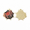 Rack Plating Halloween Alloy Enamel Pendants FIND-G054-16LG-01-1